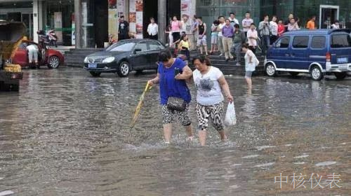 解决城市内涝问题仪器仪表做出了重大贡献